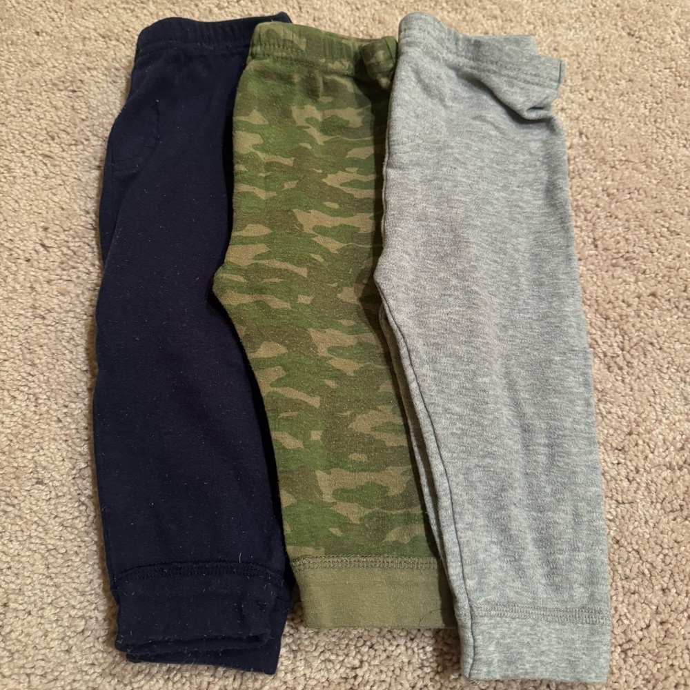 Bundle of 3 Luvable Friends leggings, 18M